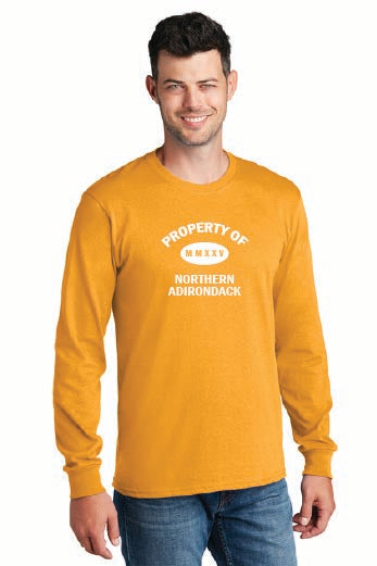 Property Of Port & Company® Long Sleeve Core Cotton Tee NAC25