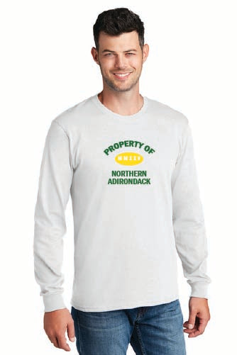 Property Of Port & Company® Long Sleeve Core Cotton Tee NAC25