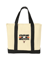 Power Play Port Authority® Ideal Twill Two-Tone Shopping Tote SMS25