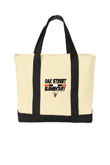 Power Play Port Authority® Ideal Twill Two-Tone Shopping Tote Oak25