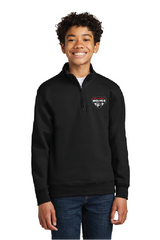 Shield Port & Co™ Youth Core Fleece 1.4-Zip Pullover Sweatshirt Wills25