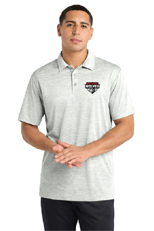 Shield Primary Sport-Tek® PosiCharge® Electric Heather Polo Wills25