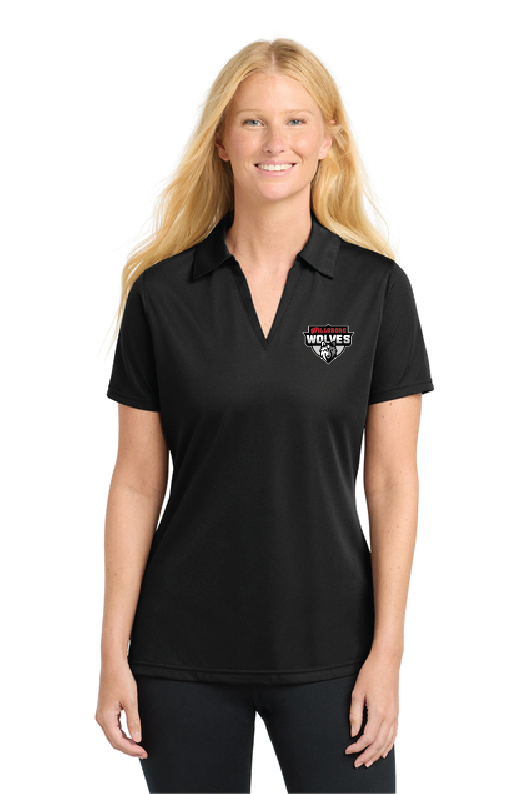 Shield Primary Sport-Tek® Women's PosiCharge® Active Textured Polo Wills25