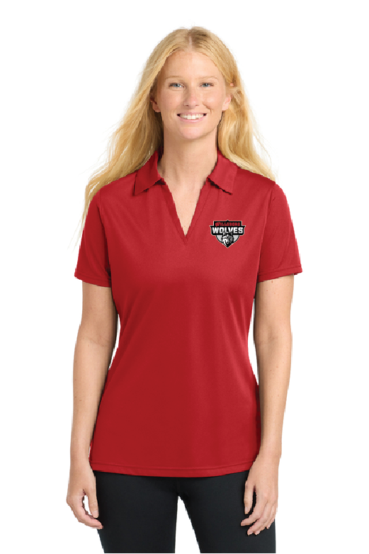 Shield Primary Sport-Tek® Women's PosiCharge® Active Textured Polo Wills25