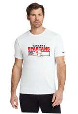 Prime Nike Dri-FIT Cotton/Poly Tee Saranac FB