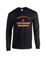 Property OF  Gildan Adult Heavy Cotton™ Long-Sleeve T-Shirt PHS Volleyball