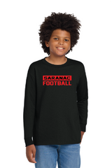 Punt Gildan® Youth Heavy Cotton™ 100% Cotton Long Sleeve T-Shirt AFLFall26