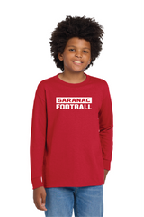 Punt Gildan® Youth Heavy Cotton™ 100% Cotton Long Sleeve T-Shirt AFLFall26