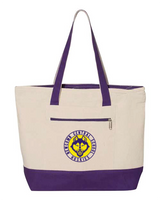 Huskies Q-Tees 19L Zippered Tote NCSH25