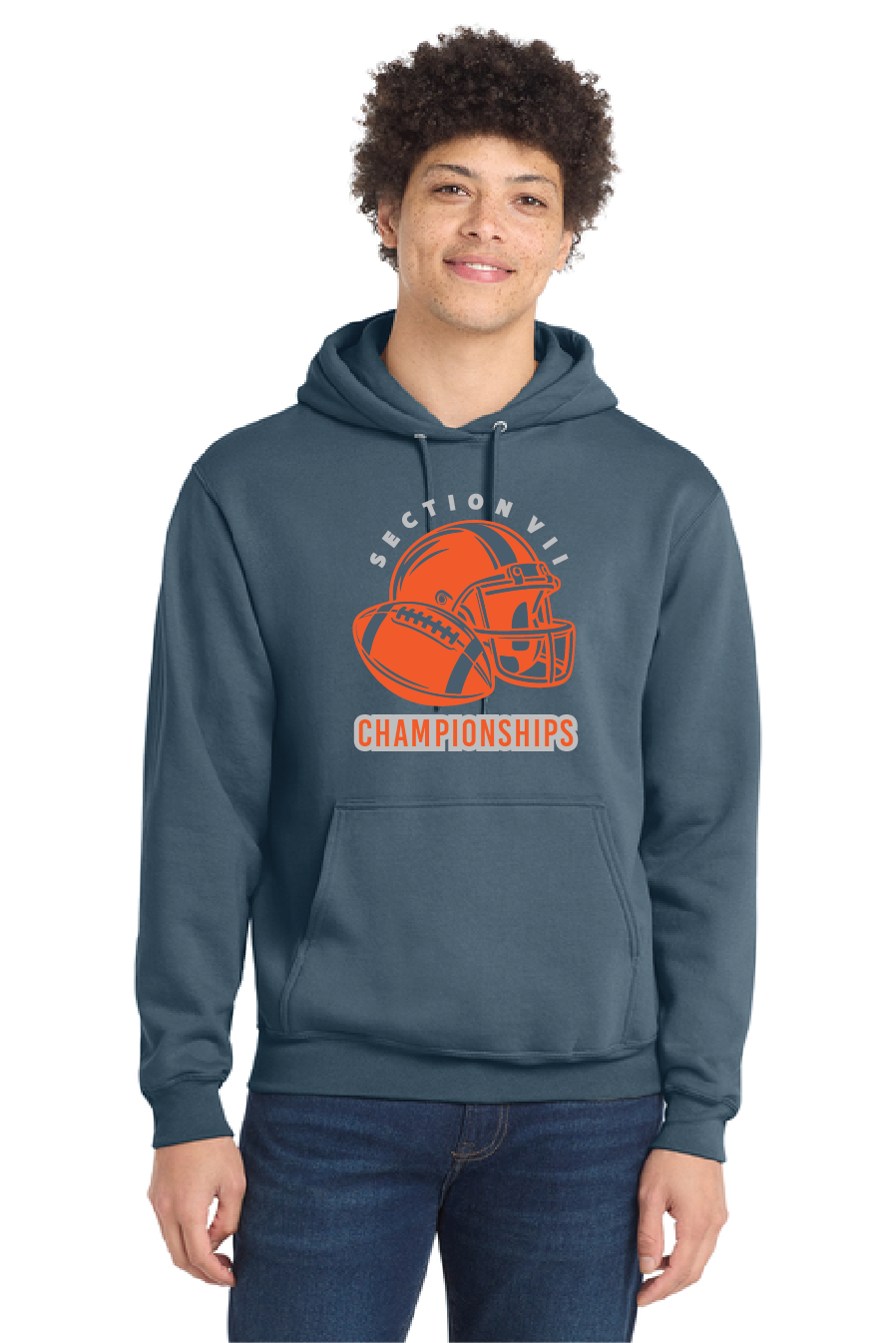 Ramona Port & Co® Core Fleece Pullover Hooded Sweatshirt FootballFall26