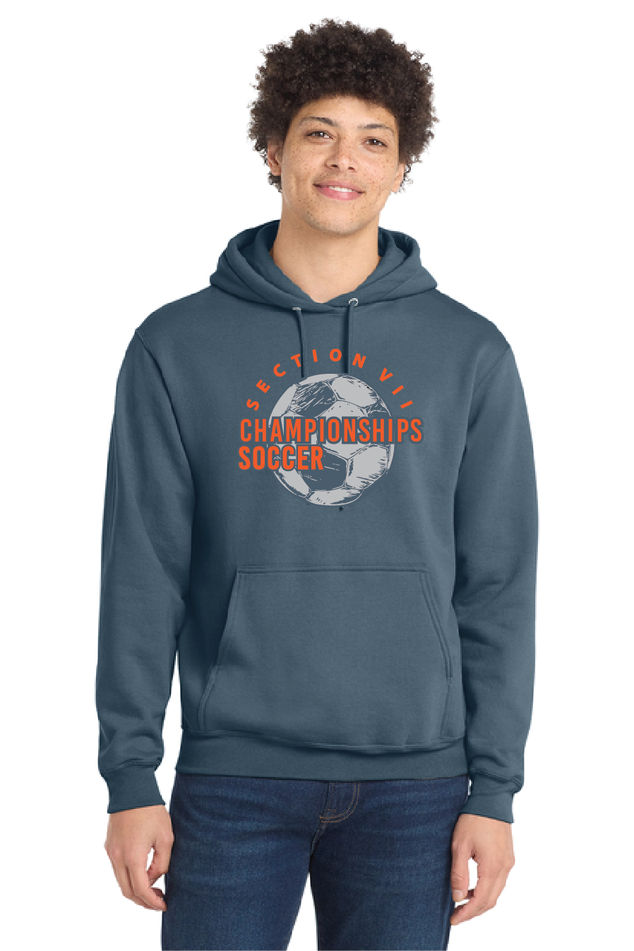 Ramona Port & Co® Core Fleece Pullover Hooded Sweatshirt SoccerFall26