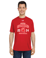 Red24 Under Armour Men's Team Tech T-Shirt Saranac FB