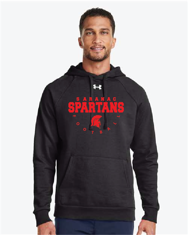 Red Zone Men's Rival Fleece Hooded Sweatshirt Saranac FB
