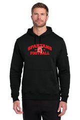 Red Zone Nike Club Fleece Sleeve Swoosh Pullover Hoodie AFLFall26