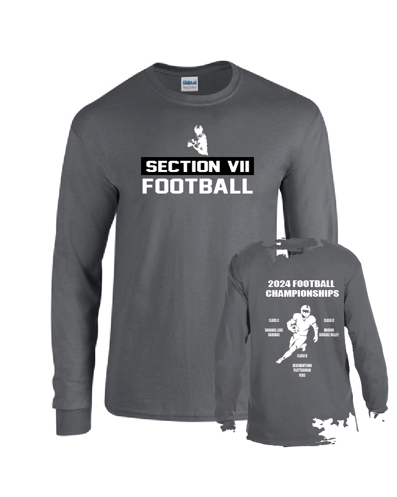 Rush Gildan Adult Heavy Cotton™ Long-Sleeve T-Shirt VII Football 24