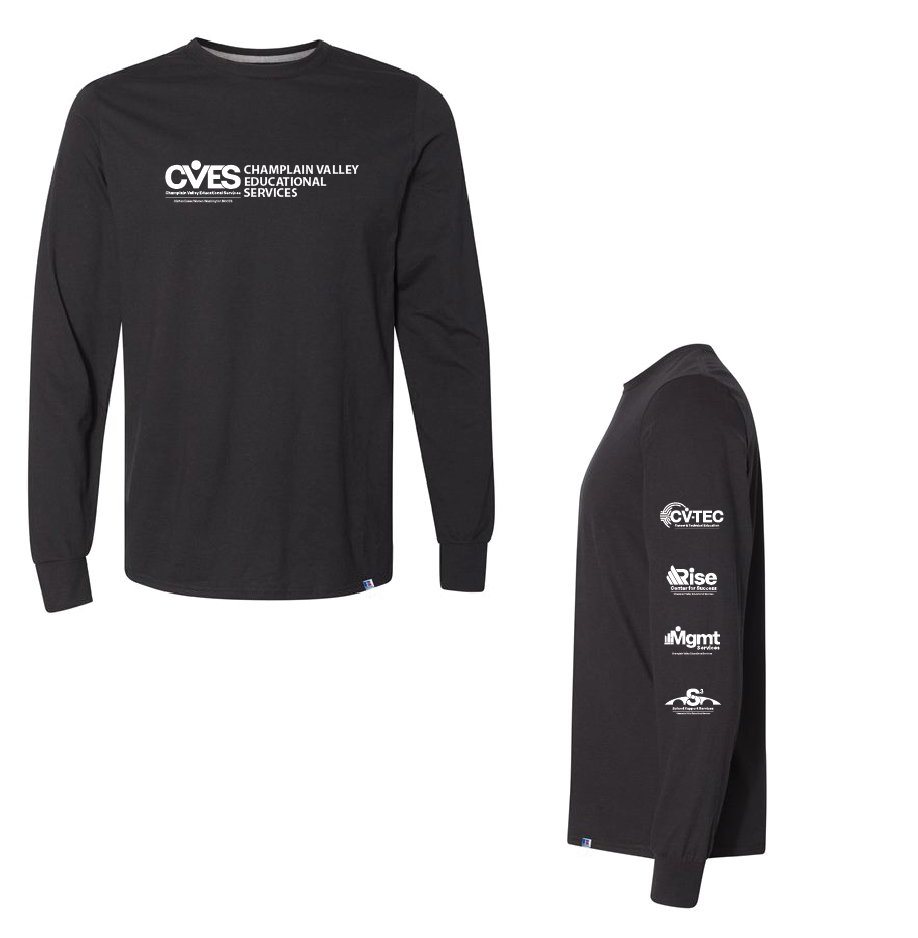 Four Horseman Russell Athletic Unisex Dri Power® CVC Performance Long Sleeve T-Shirt CVES25
