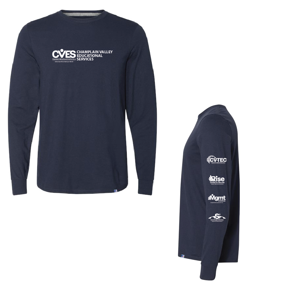 Four Horseman Russell Athletic Unisex Dri Power® CVC Performance Long Sleeve T-Shirt CVES25