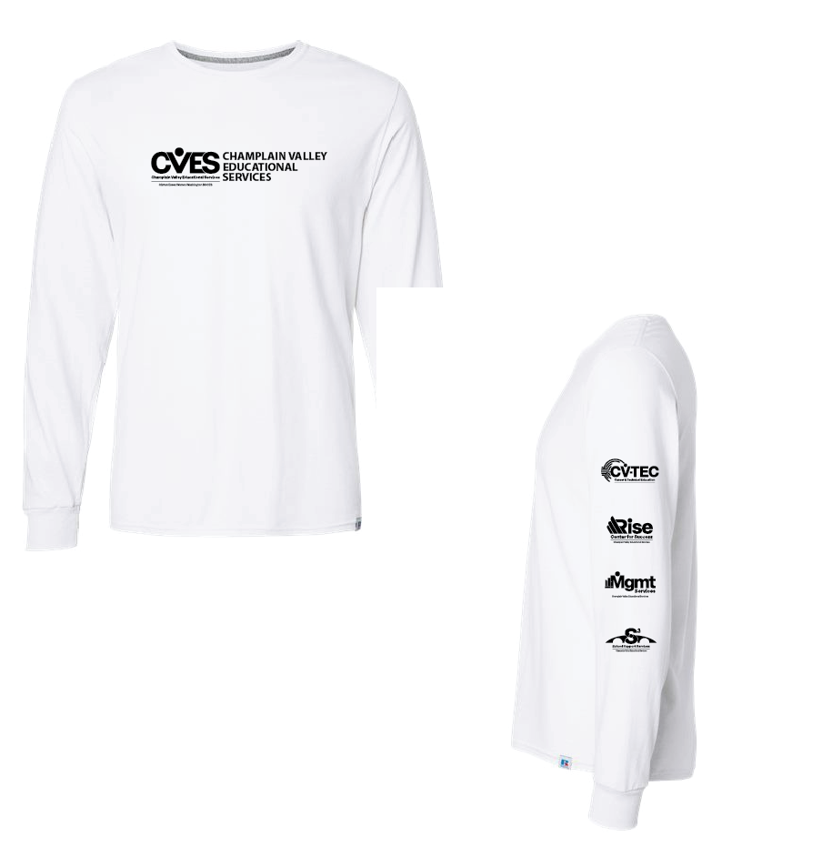 Four Horseman Russell Athletic Unisex Dri Power® CVC Performance Long Sleeve T-Shirt CVES25