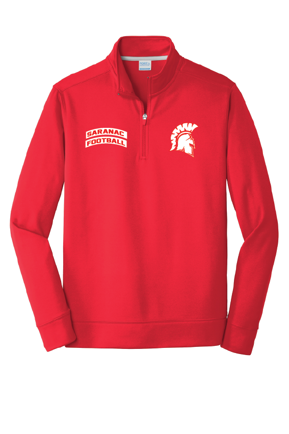 Cleanup Port & Co™ Performance Fleece 1/4-Zip Pullover Sweatshirt Saranac FB