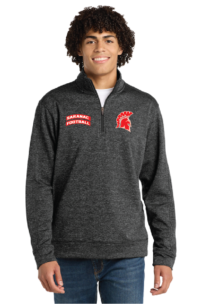Cleanup Sport-Tek® PosiCharge® Electric Heather Fleece 1/4-Zip Pullover Saranac FB