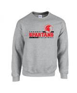 Serve Gildan Adult Heavy Blend™ Fleece Crew Saranac VB