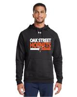 Show Under Armour Men's Rival Fleece Hooded Sweatshirt Oak