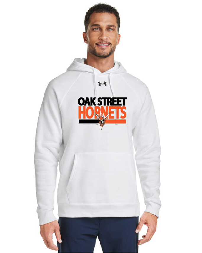 Show Under Armour Men's Rival Fleece Hooded Sweatshirt Oak