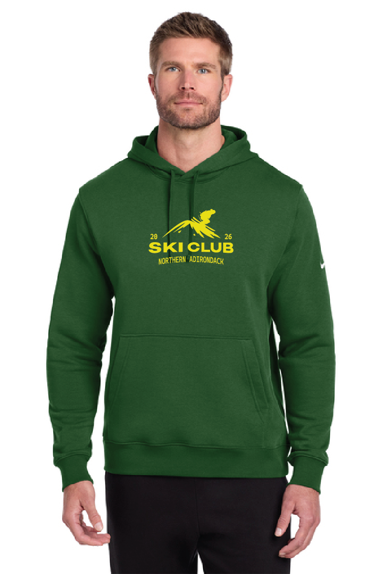 Vonn Nike Club Fleece Sleeve Swoosh Pullover Hoodie NACSkiClub