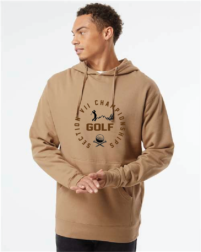 Spencer Independent Trading Co. Midweight Hooded Sweatshirt Golf25