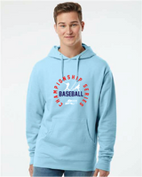 Spencer Independent Trading Co. Midweight Hooded Sweatshirt Baseball25