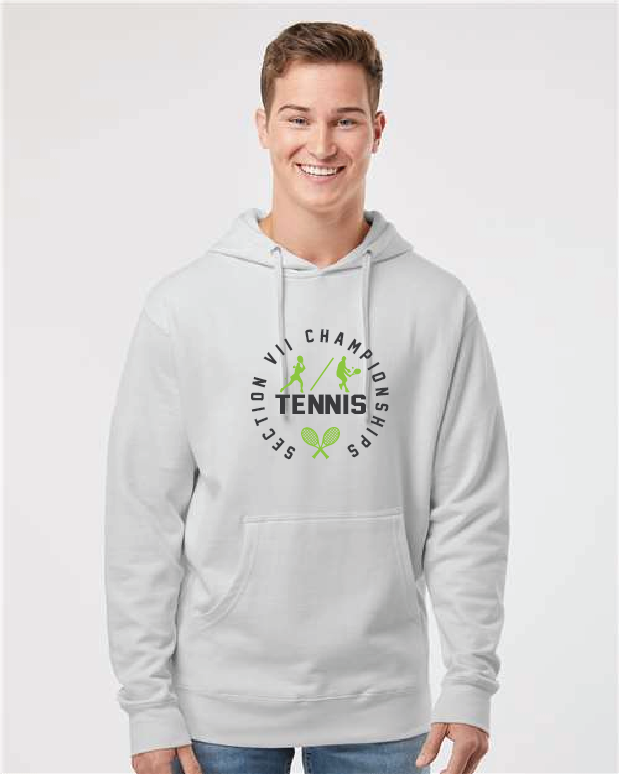 Spencer Independent Trading Co. Midweight Hooded Sweatshirt Tennis25