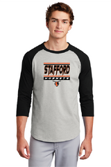 Stow Sport-Tek® Colorblock Raglan Jersey Heather SMS25