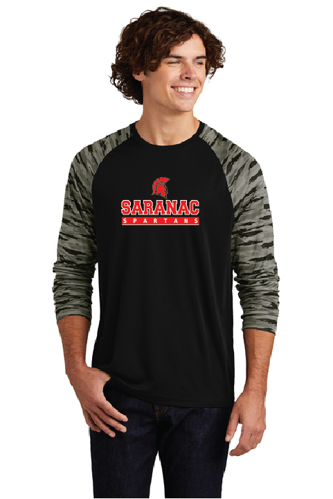 Lane Sport-Tek® Drift Camo Colorblock Long Sleeve 6fund 24