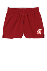 Sparty Sport-Tek® Girls Jersey Knit Squad Short 6fund 25