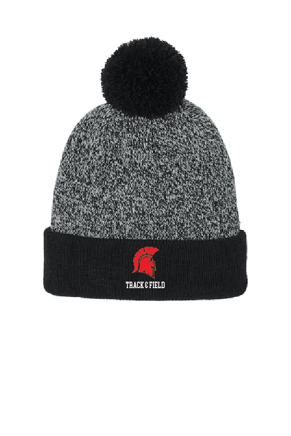 Shield Sport-Tek® Halftime Heather Pom Beanie SaranacT&F