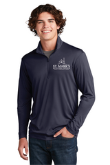 St. Mark's Sport-Tek® PosiCharge® Competitor™ 1-4-Zip Pullover SMEC25