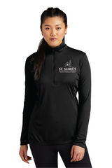 St. Mark's Sport-Tek® Women's PosiCharge® Competitor™ 1-4-Zip Pullover SMEC25