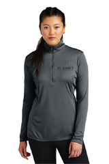St. Mark's Sport-Tek® Women's PosiCharge® Competitor™ 1-4-Zip Pullover SMEC25