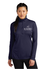 St. Mark's Sport-Tek® Women's PosiCharge® Competitor™ 1-4-Zip Pullover SMEC25