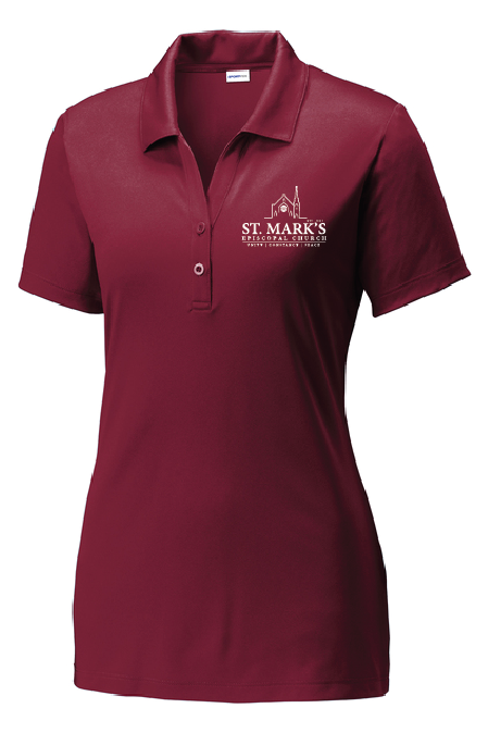 St. Mark's Sport-Tek ® Women's PosiCharge ® Competitor ™ Polo SMEC25