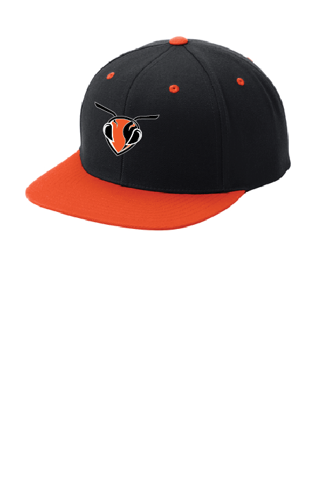 Bee Sport-Tek® YP Classics® Flat Bill Snapback Cap PHS25