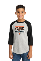 Stow Sport-Tek® Youth Colorblock Raglan Jersey Deep SMS25