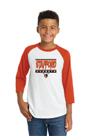 Stow Sport-Tek® Youth Colorblock Raglan Jersey Deep SMS25