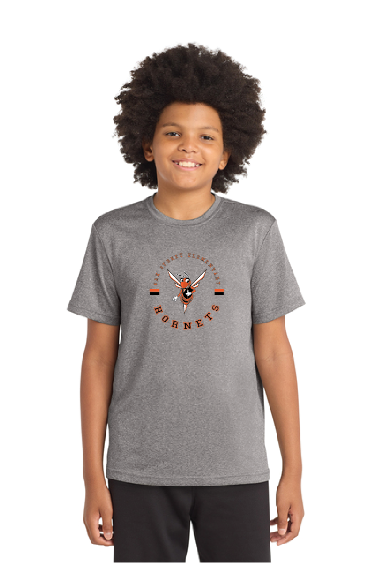 Roundhouse Sport-Tek® Youth Heather Contender™ Tee Oak25