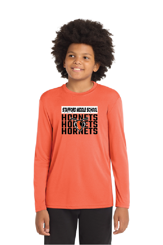 3Peat Sport-Tek® Youth Long Sleeve PosiCharge® Competitor™ Tee SMS25