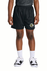 Bobcats Sport-Tek® Youth PosiCharge® Mesh 5” Short NAC25