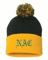 NAC Sportsman 12in Pom-Pom Cuffed Beanie NAC25