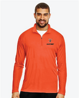 Mascot Team365 Men's Zone Performance Quarter-Zip Pullover Oak25