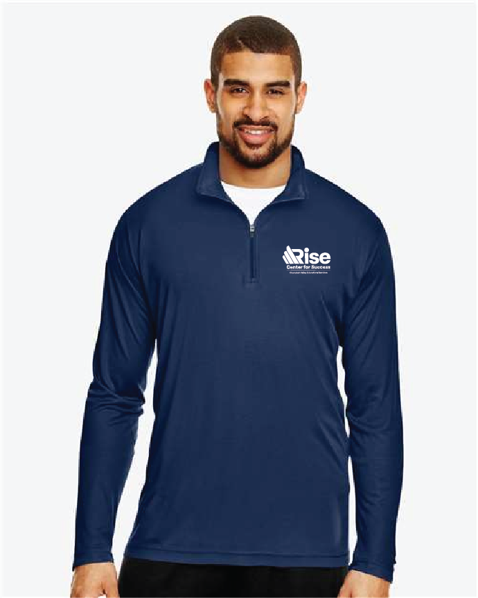 RISELCOC Team365 Men's Zone Performance Quarter-Zip Pullover CVES25