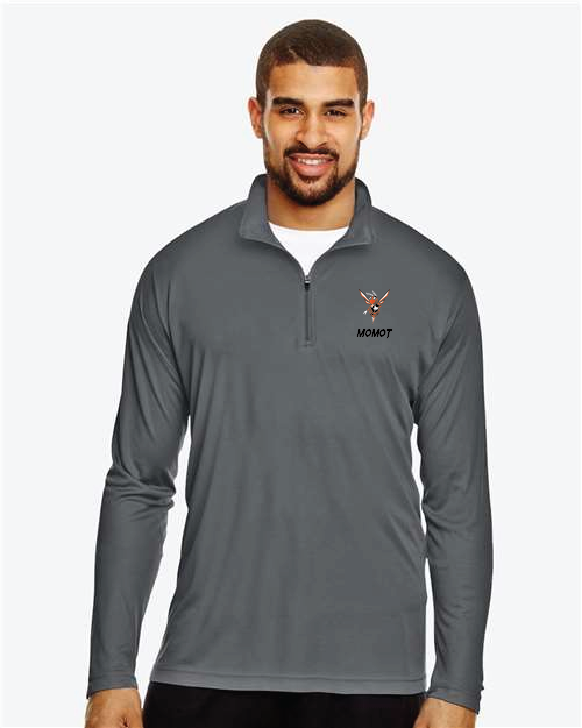 Mascot Team365 Men's Zone Performance Quarter-Zip Pullover Momot25